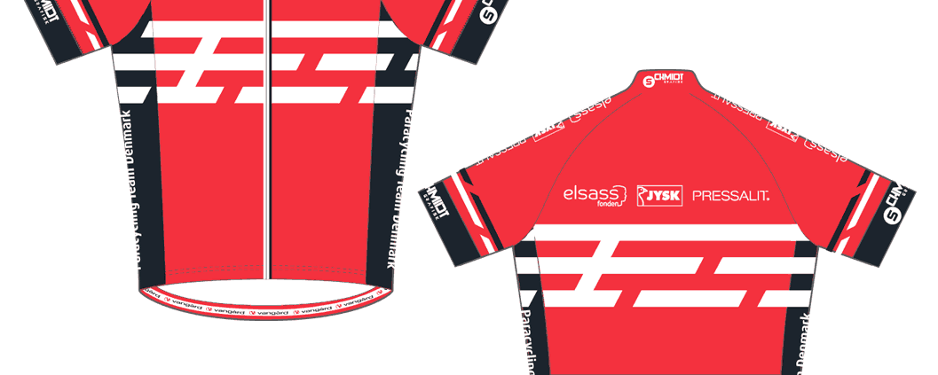 Design af Jersey til Paracycling-Danmark