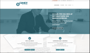 Hjemmeside design - Schmidt Grafisk