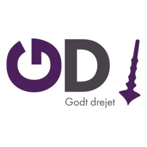 logodesign til Godt Drejet designet af Schmidt Grafisk